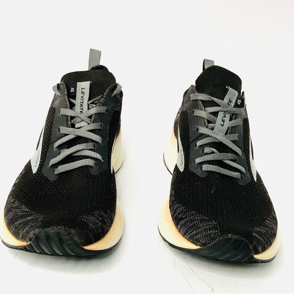 Brooks Levitate Women’s Running Shoes Black/Grey Size 8.5